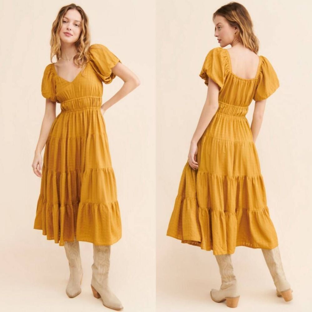 Cleobella Kailani Midi Dress M $258
